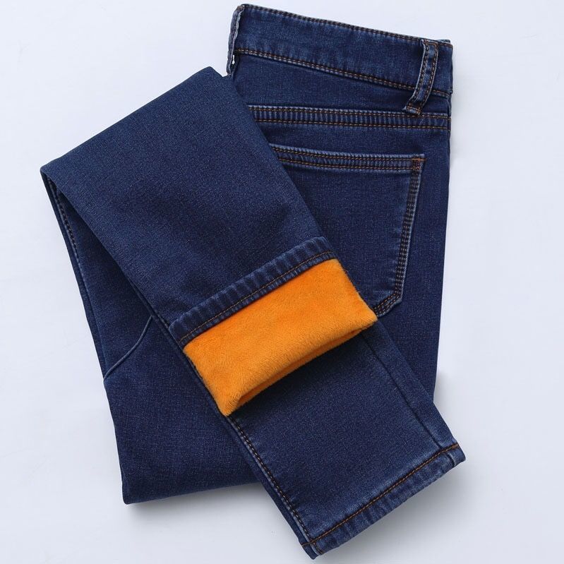 Damenjeans mit Fleece-Innenfutter